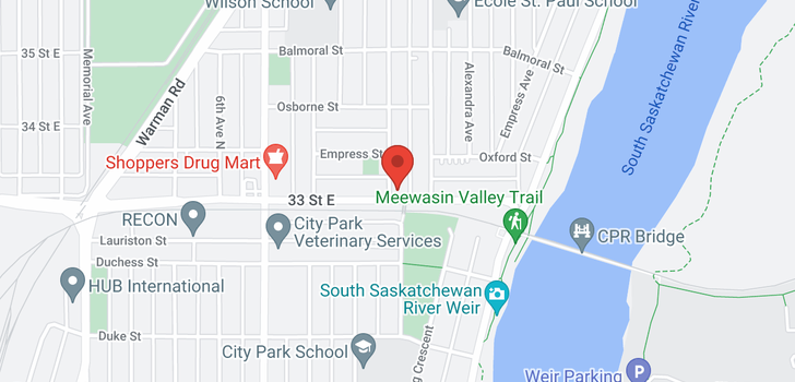 map of 710 X AVE N